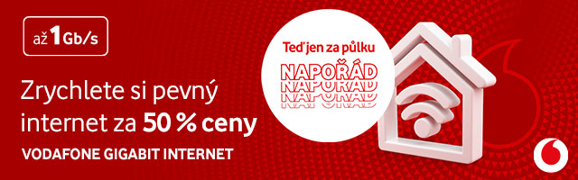Pevný internet za půlku
