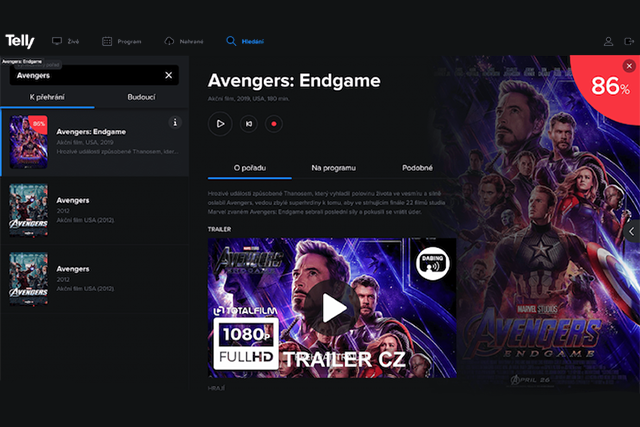 Telly TV mění design webového portálu