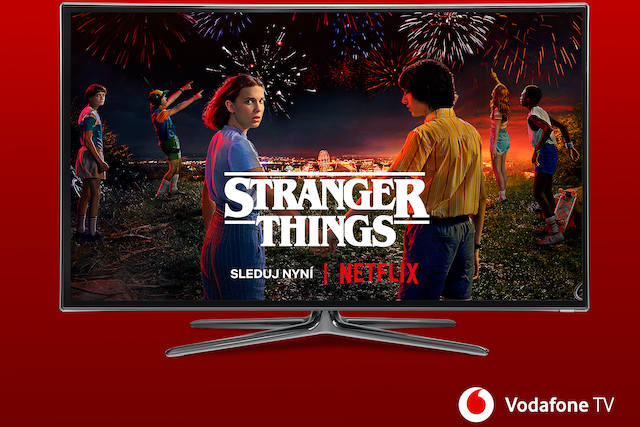 Vodafone přidal do své televizní nabídky Netflix