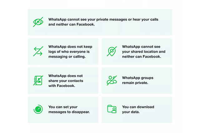 Co se změní s novými podmínkami na WhatsAppu?