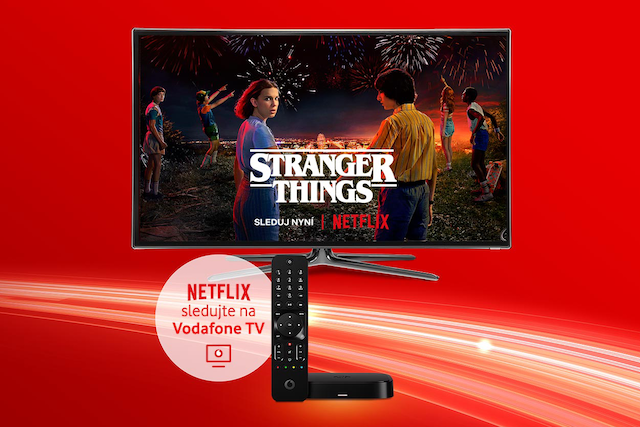 Vodafone rozdává Netflix a pevný internet na 3 měsíce zdarma