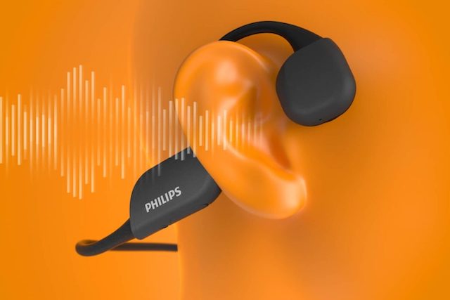 Philips představil sluchátka, která přenáší zvuk přes kosti