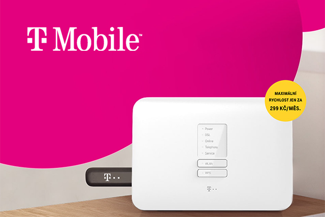T-Mobile prodlužuje slevu na pevný internet a nabízí T-Mobile TV za polovinu