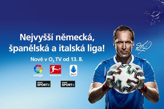 O2 TV rozšiřuje sportovní nabídku o Ligu mistrů, Bundesligu, Serie A a La Ligu