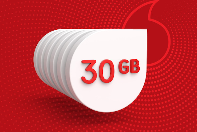 Vodafone představil nové předplacené karty, 30 GB dat pořídíte již od 167 Kč měsíčně