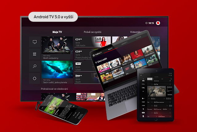 Vodafone TV představila vlastní aplikaci pro chytré televize