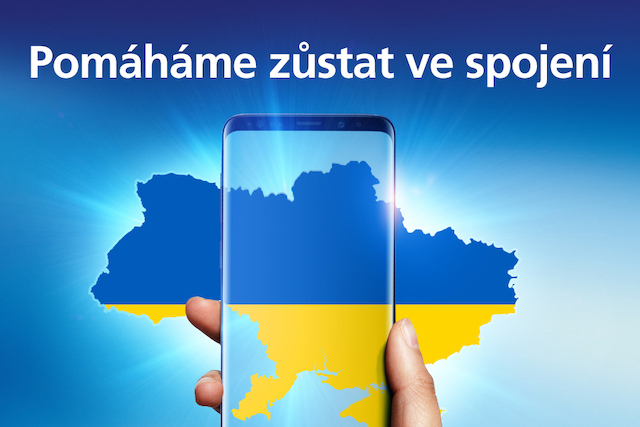 O2 dnes dává zákazníkům volání na Ukrajinu zdarma