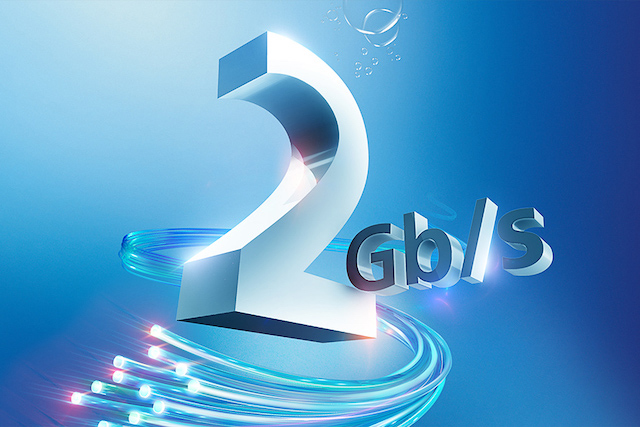 O2 začalo nabízet optický internet s rychlostí 2 Gb/s