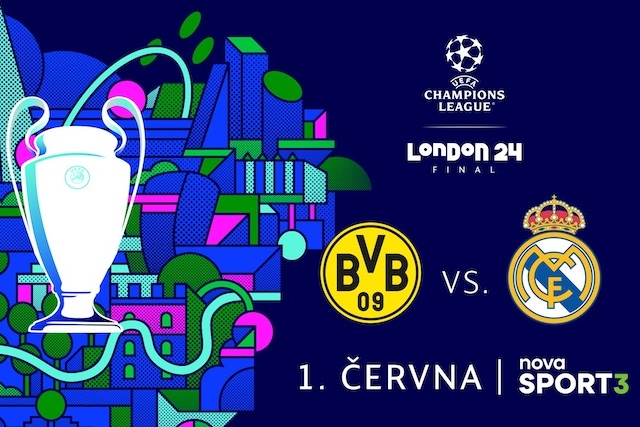 Finále Ligy mistrů můžete sledovat v sobotu na Nova Sport 3