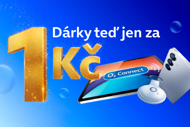 O2 spustilo vánoční nabídku s 5G telefony, tablety a příslušenstvím už od 1 Kč
