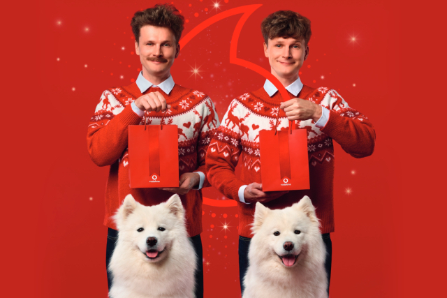 Vodafone spustil vánoční akci 1+1: Druhé zařízení za 1 Kč a slevy až 8 000 Kč